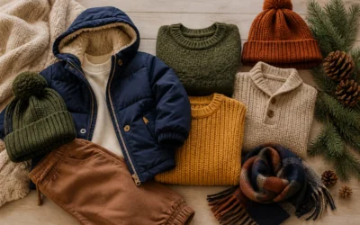Colores de Invierno para Ropa de Niños