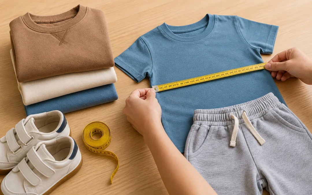 Cómo elegir la talla correcta de ropa para niños